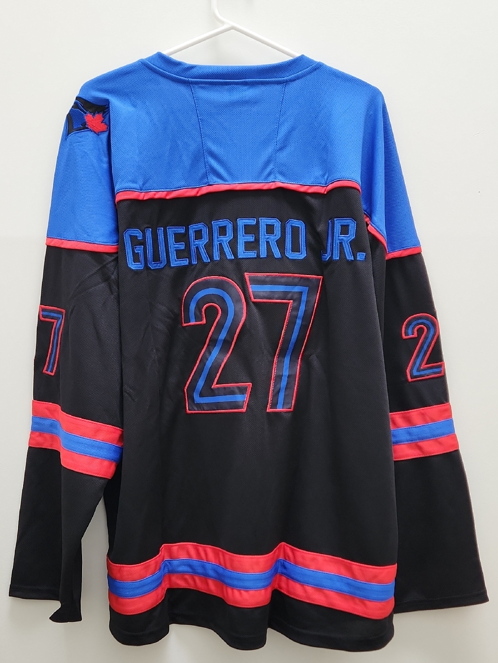 Rare Blue Jays VLAD GUERRERO JR. Men’s Hockey Jersey Giveway 2025